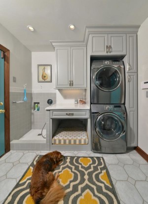 Luxe Laundry Rooms - Dog Cleaning Station