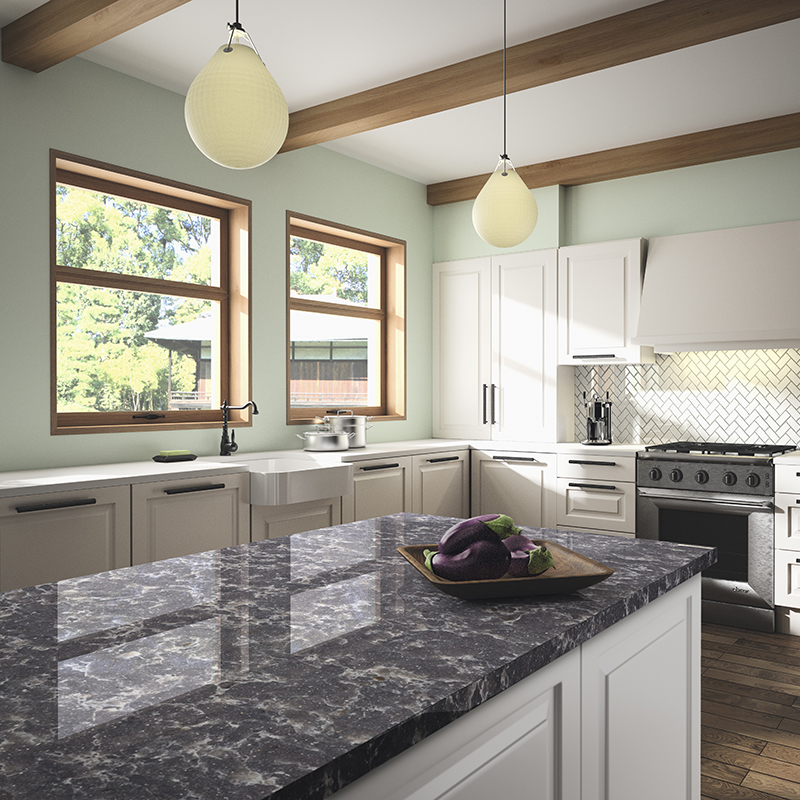 Quartz: Silestone Ocean Storm - Elite, Langley