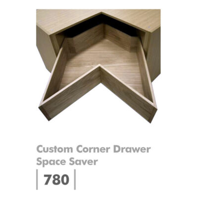 Custom Corner Drawer Space Saver 780