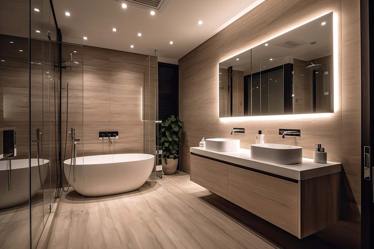 Picture of Bathroom vanity design trends | Langley