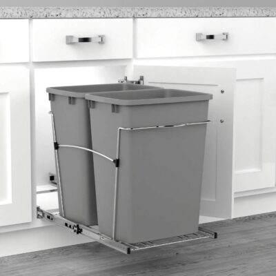 Wire Bottom Mount Waste Container - RV-18KD-17C S 2