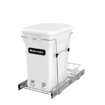 Wire Bottom Mount Waste Container w Compo+ RV-12